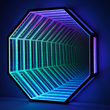 Infinity Mirror Light - LED Accent Piece with Mesmerizing Infinity Effect