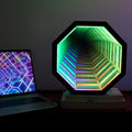 Infinity Mirror Light in Large Size - Perfect for Game Rooms