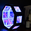 Colorful RGB Infinity Mirror Light for Living Room Decor