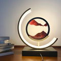 Dynamic Sand Picture Frame with LED Lamp for Home Decor