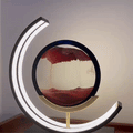 Dynamic Sand Picture Frame with LED Lamp for Home Decor
